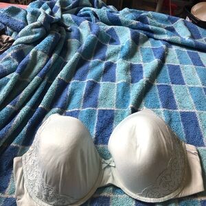 Victoria's Secret Light Blue Lace Bra